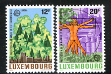 Afbeelding bij: Ver. Europa 1986 - Luxemburg Mi 1151-52 postfris ( A)